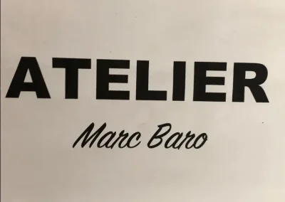 Entrée de l'atelier de peinture de Marc Baro